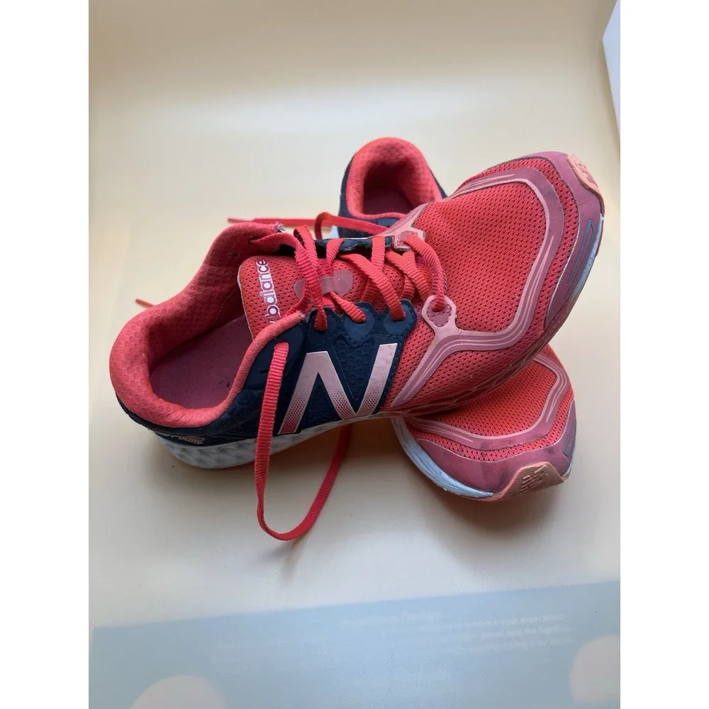 New Balance Fresh Foam Zante v2 Pink Navy Running Shoes W1980WP Womens 9.5